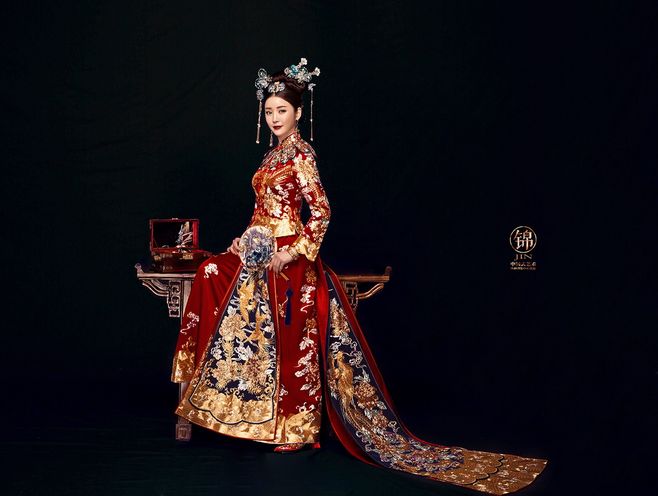 中式礼服新娘造型