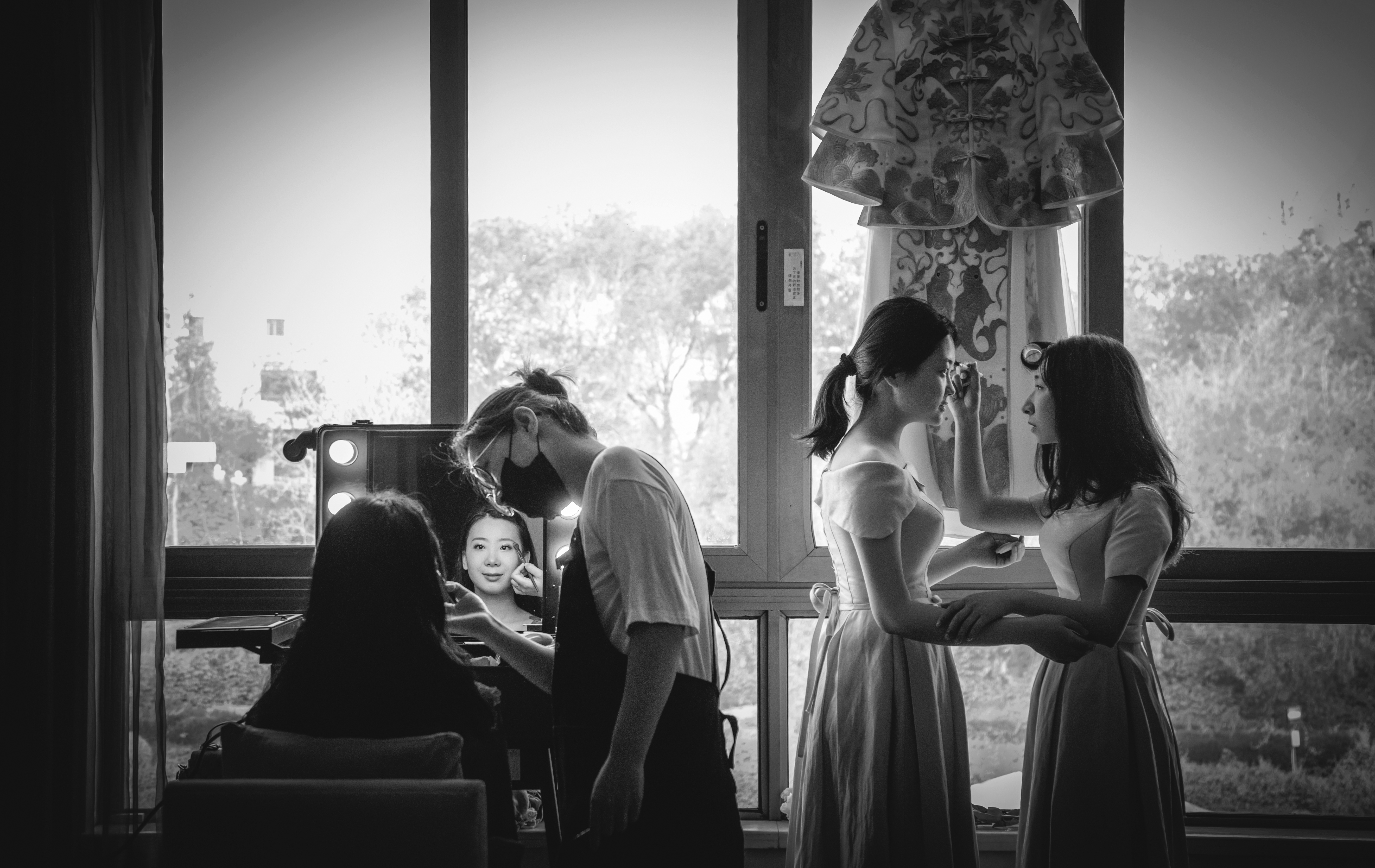 肖寒婚礼造型