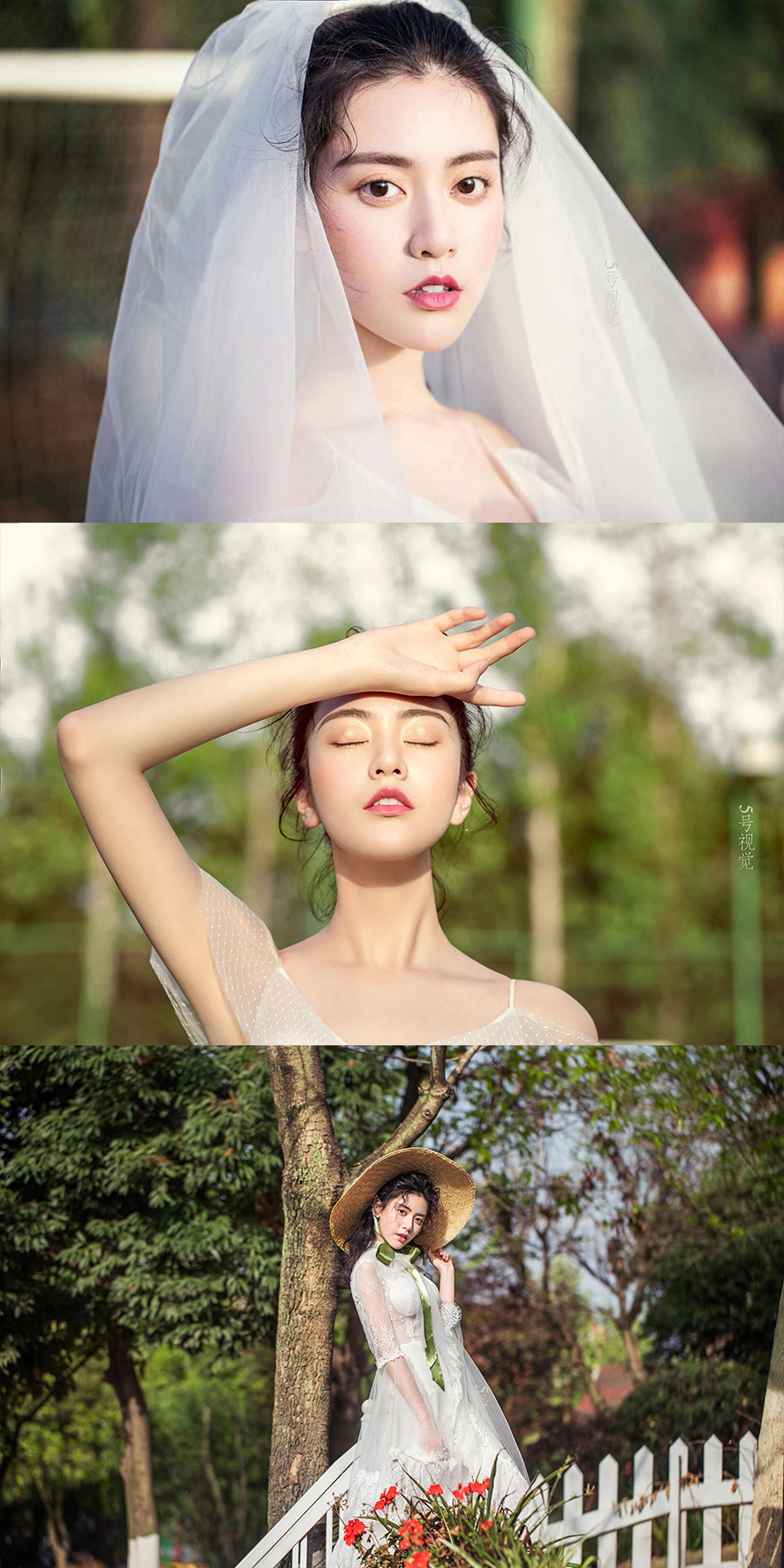 時尚唯美婚紗照 也可以來點小清新調(diào)調(diào)