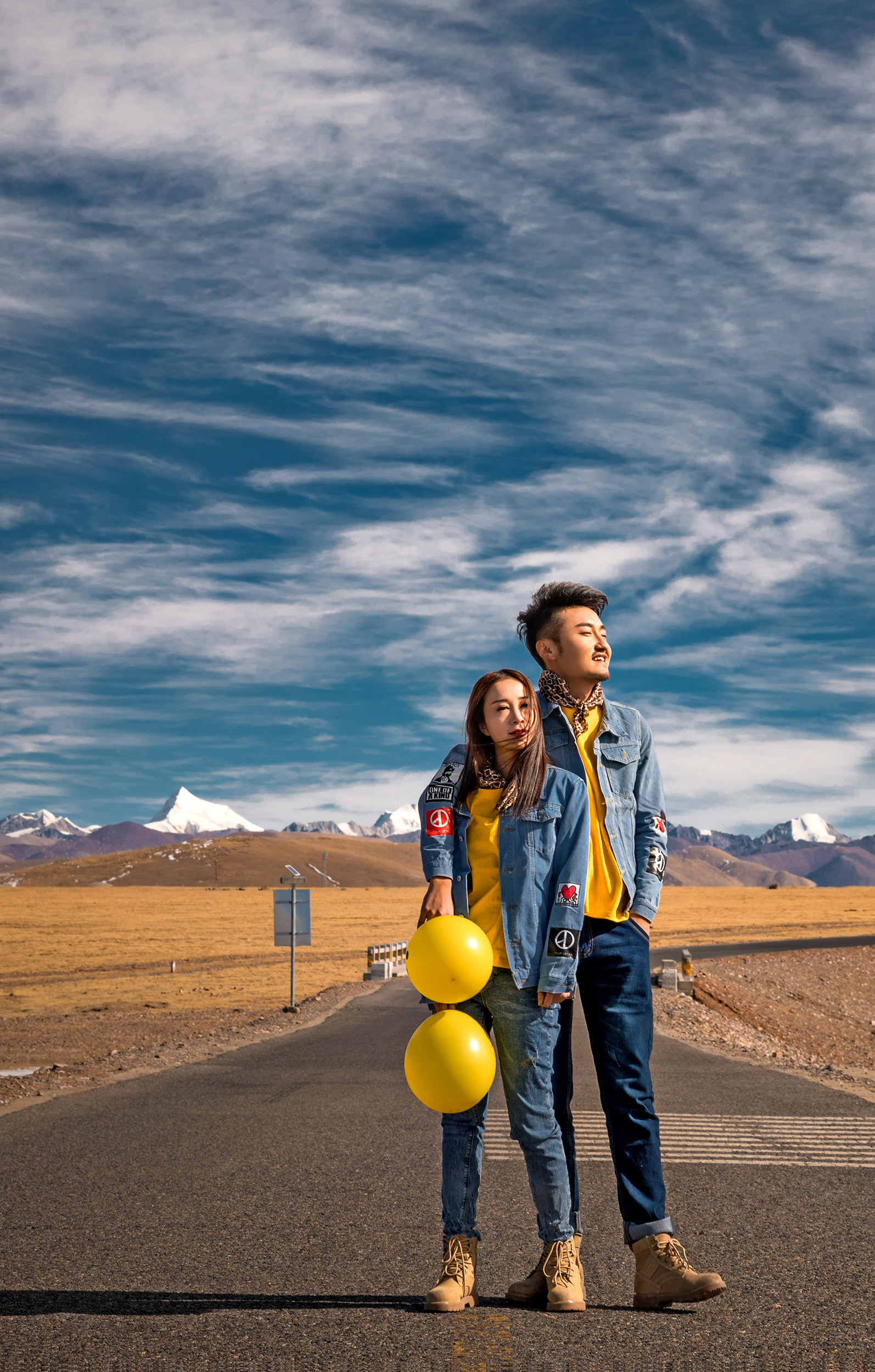 初心旅拍婚纱摄影纳木措婚纱