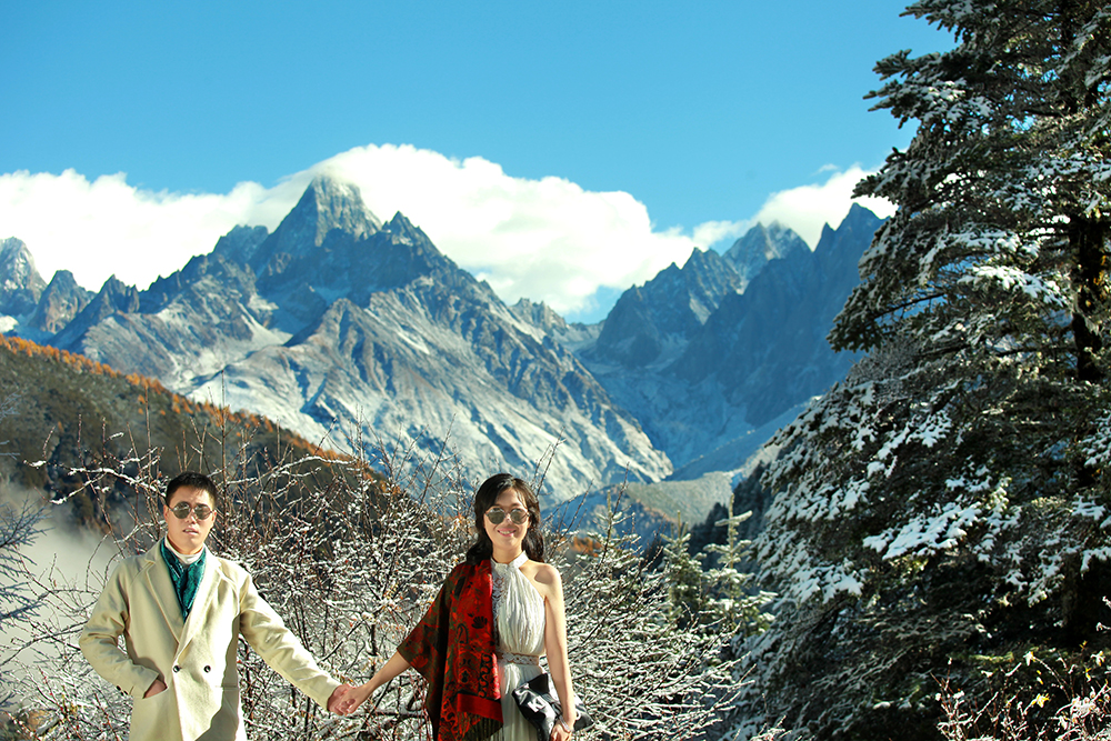 【海景旅拍】康定小三亞/雪山/草坪/花海/騎馬