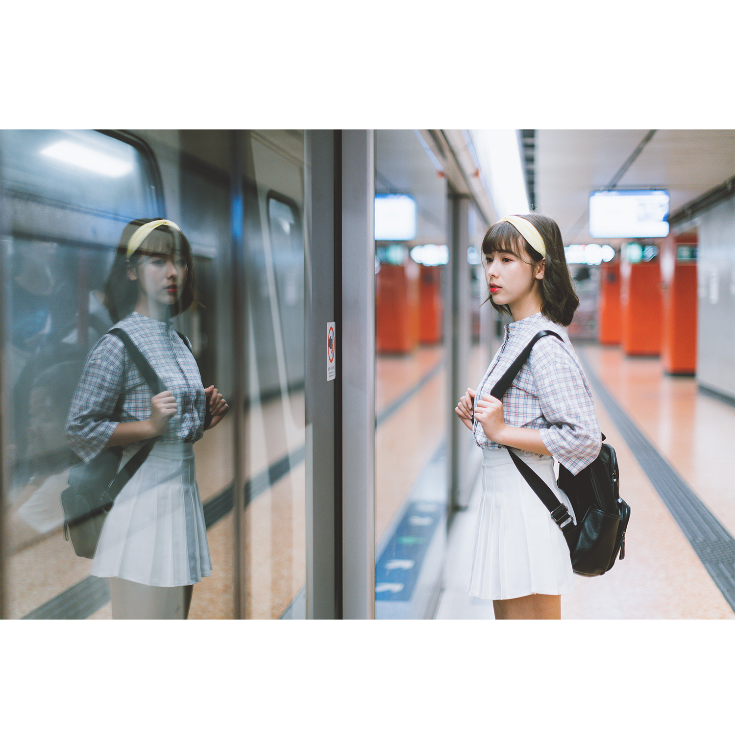 浅白色【个人写真】胶片定制+青春印记
