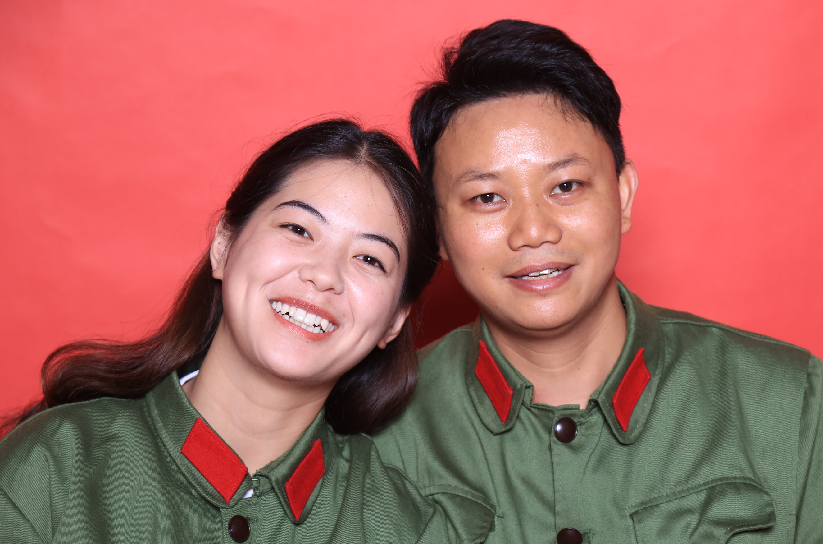 最美結(jié)婚證件照，一輩子只有一次