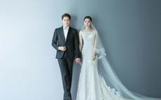 韩式婚纱照新娘发型