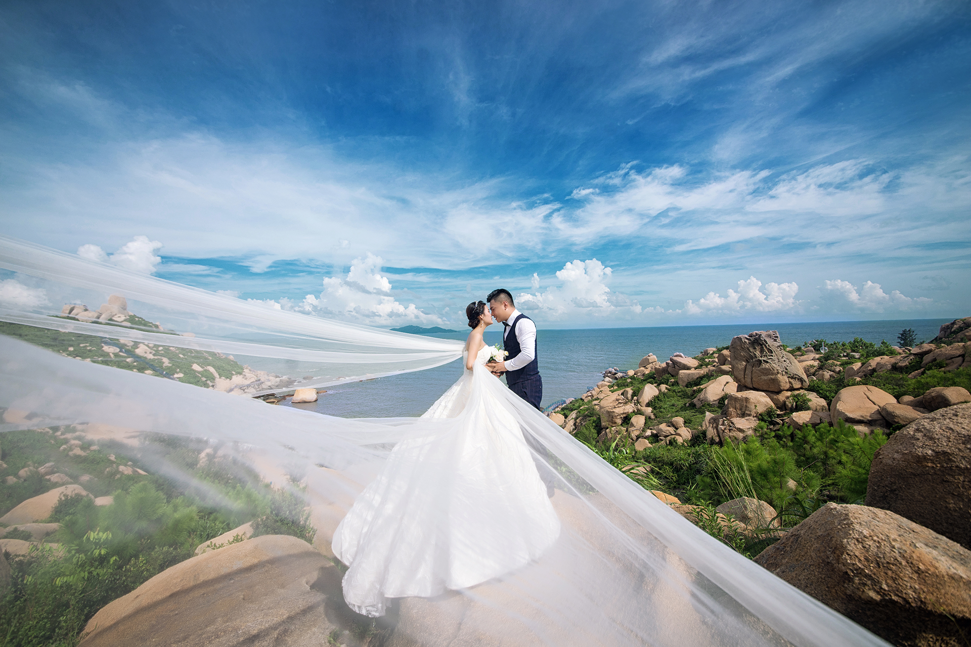 UNIMAGE海边婚纱摄影
