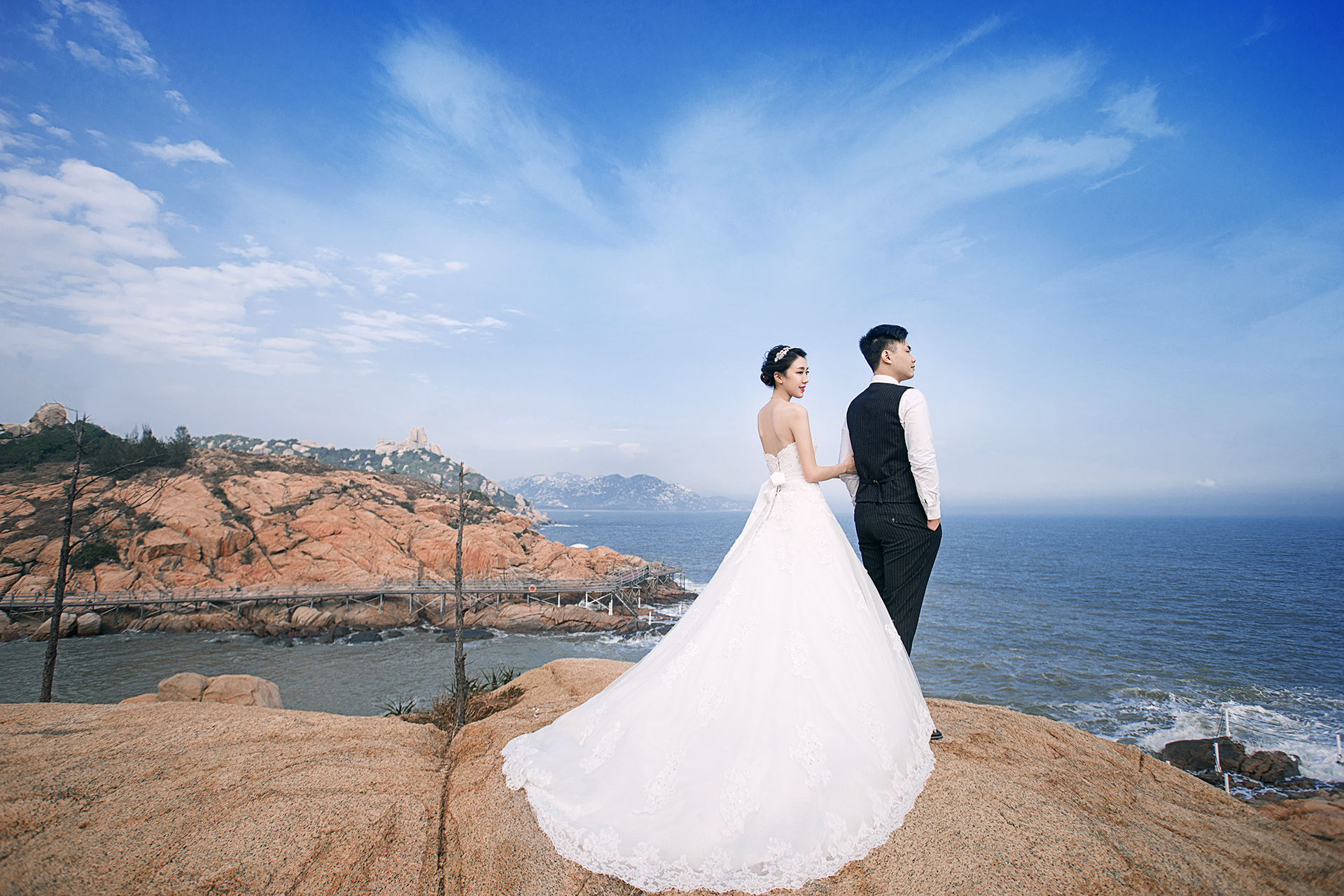 UNIMAGE海边婚纱摄影