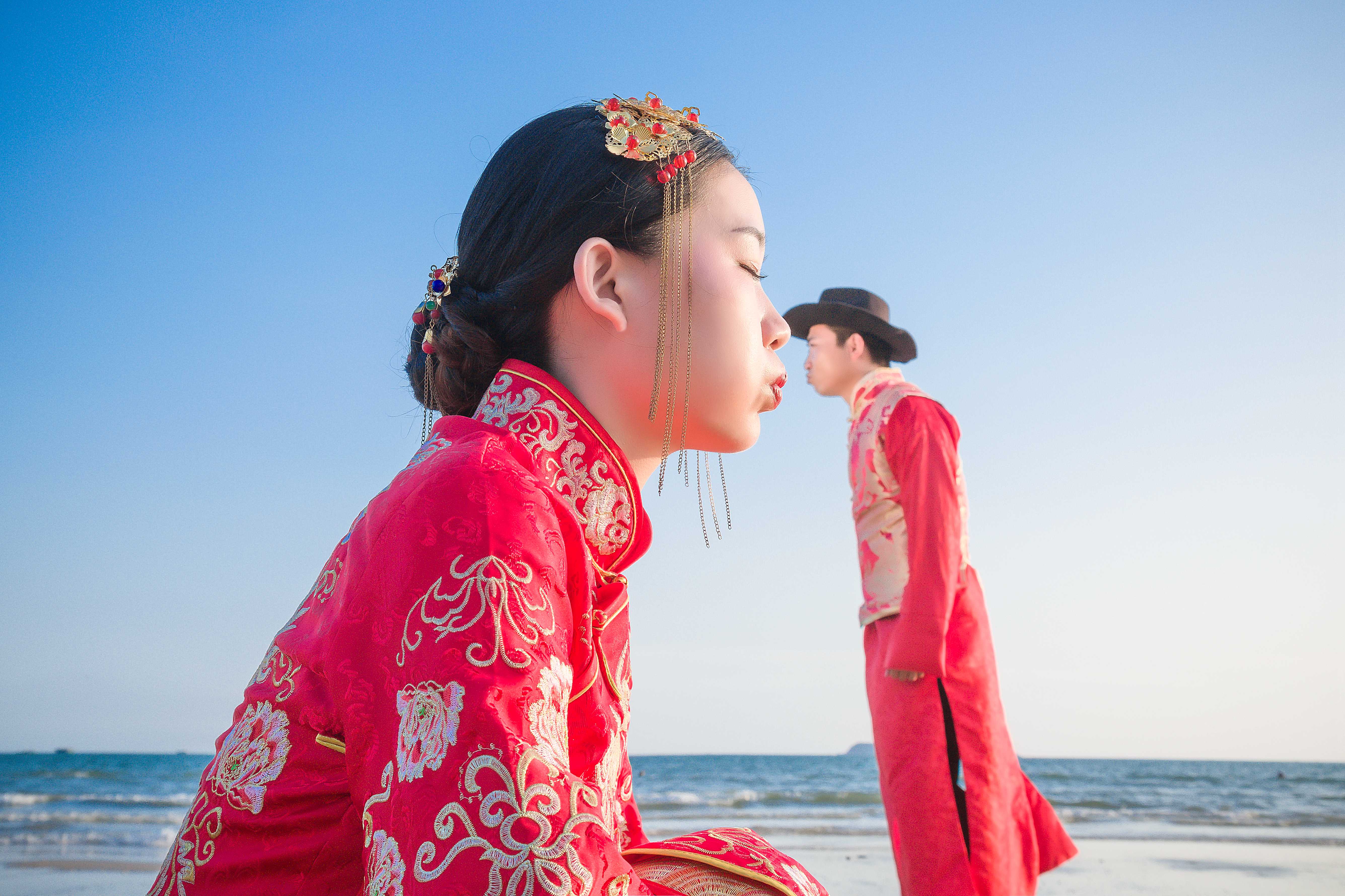 百年好合婚紗攝影石家莊三亞大理廈門雙城旅拍婚紗照