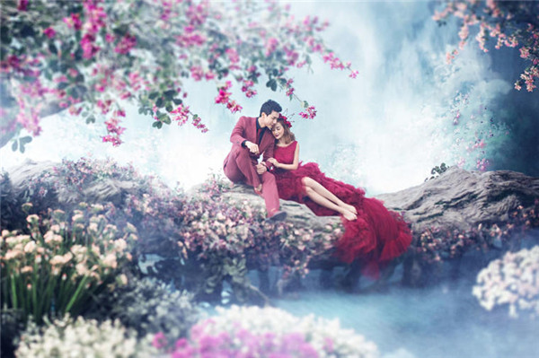 婚纱照是这样拍出来的