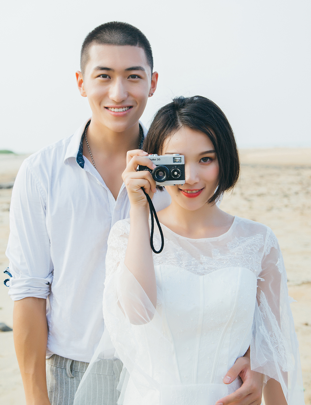 優(yōu)卡攝影清新婚紗拍攝套系，4服4造