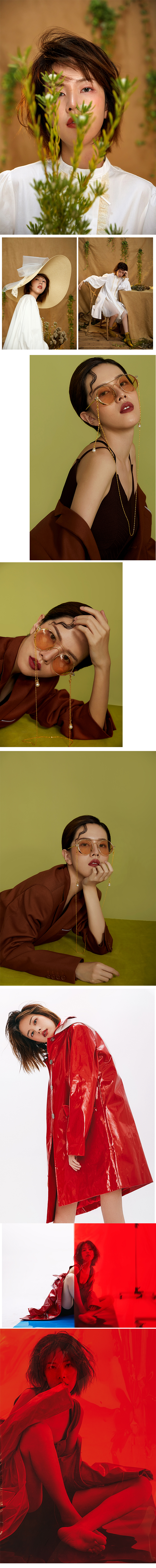 素色影个性时尚写真 3服3造