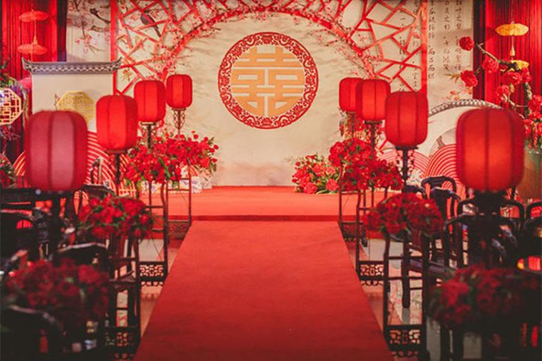 中式婚礼祝福语大全