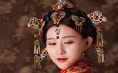 中式新娘发型简单大方
