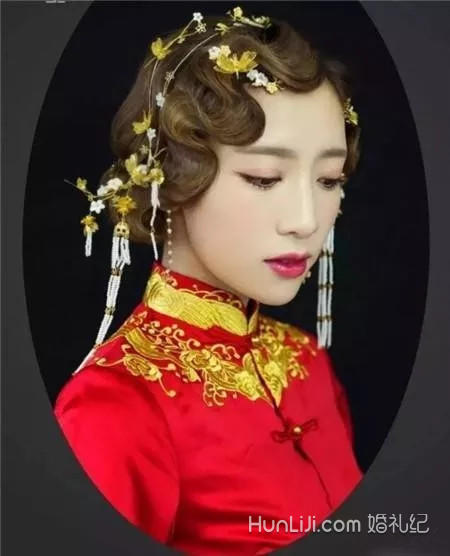 中式秀禾服新娘造型