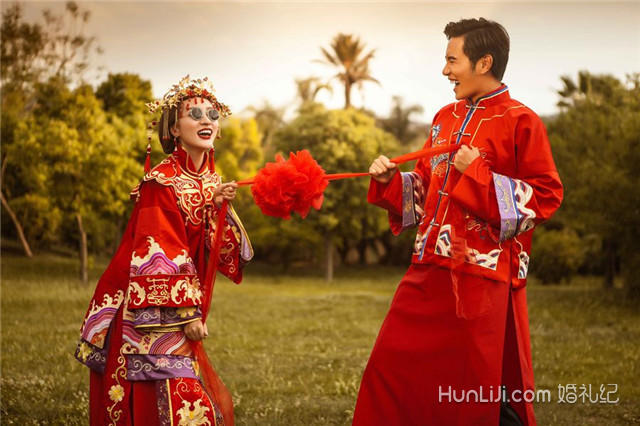结婚攻略 拍婚纱照 拍摄风格 内容  11,中国风婚纱照 时尚中国风是