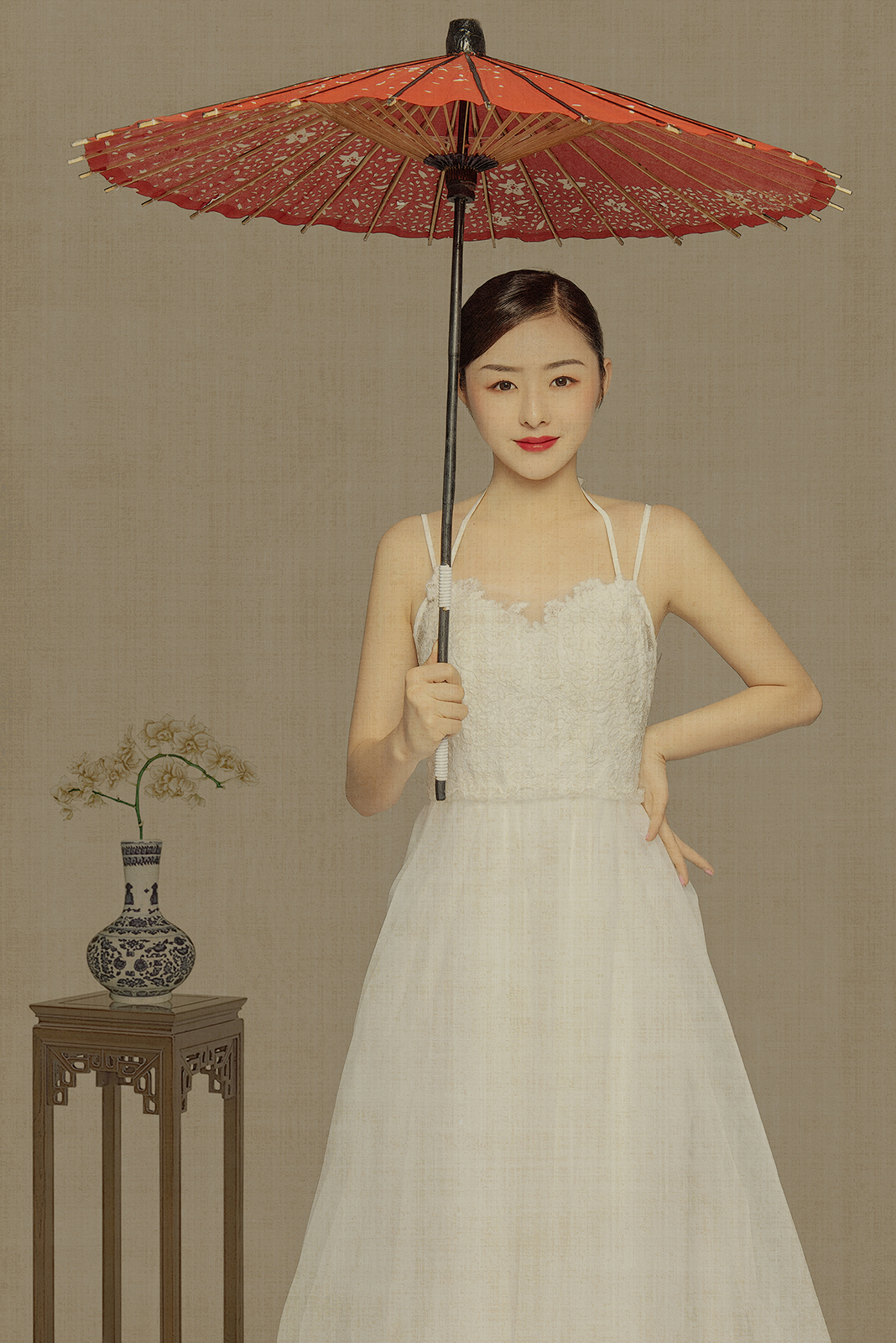 工筆畫(huà) 新中式  古典簡(jiǎn)約