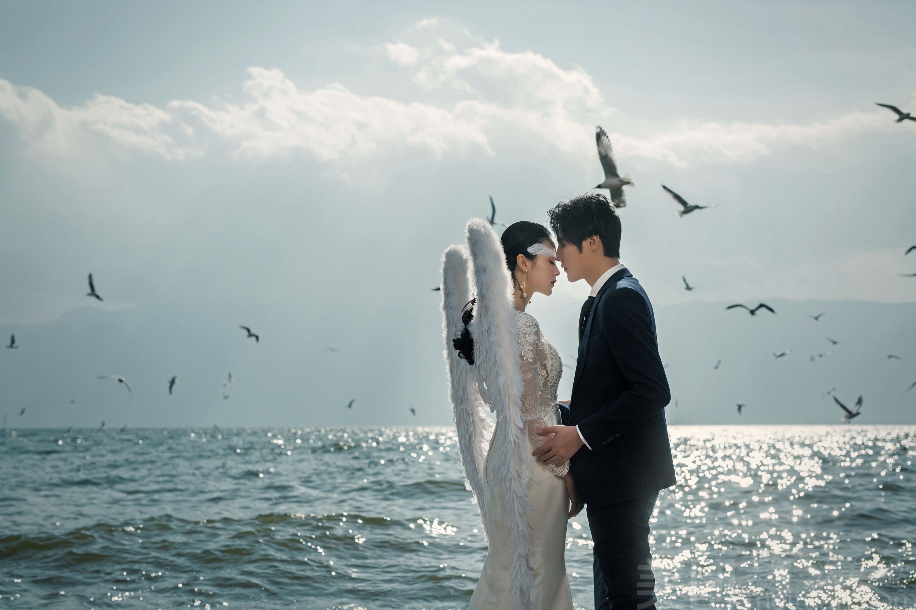 哈斯塔特欧美城风情小镇浪漫旅拍婚纱摄影