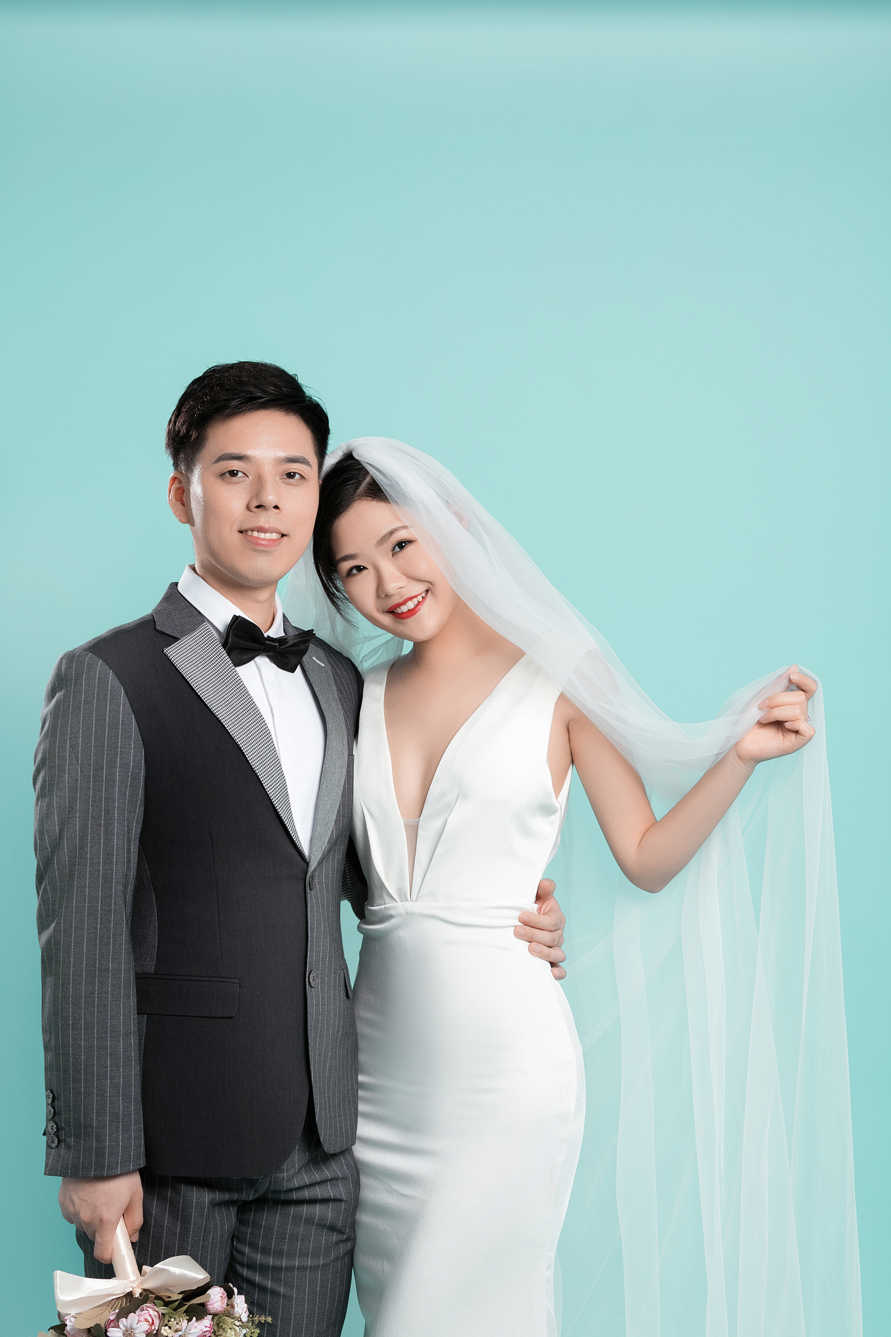 【5服5造】风格任选婚纱摄影底片全送