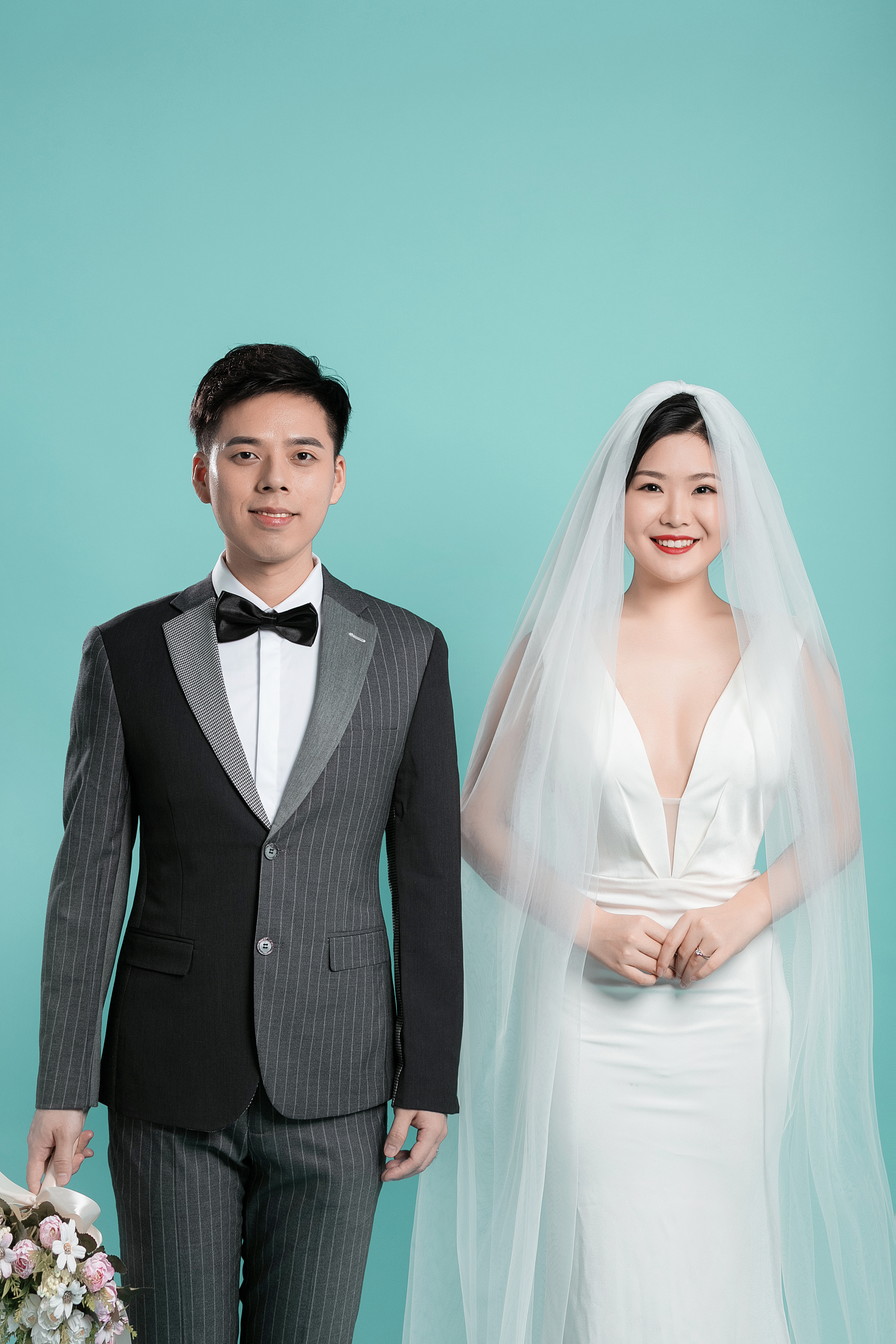 【5服5造】风格任选婚纱摄影底片全送
