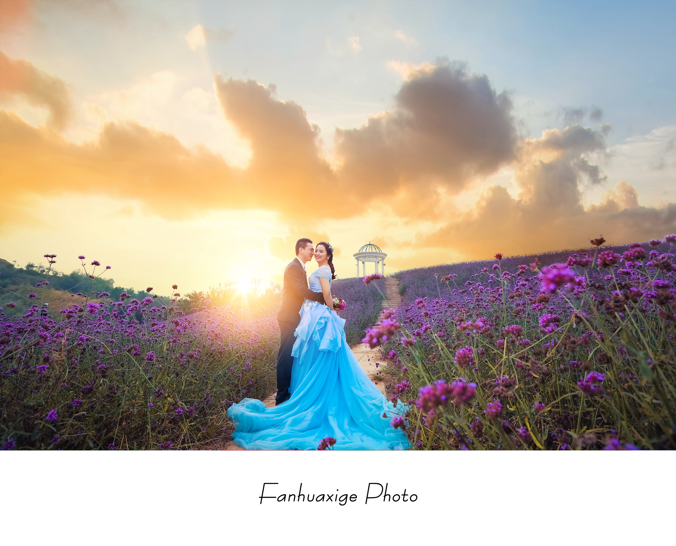 繁花喜閣攝影｜唯美婚紗照系列 8服8造 底片全送