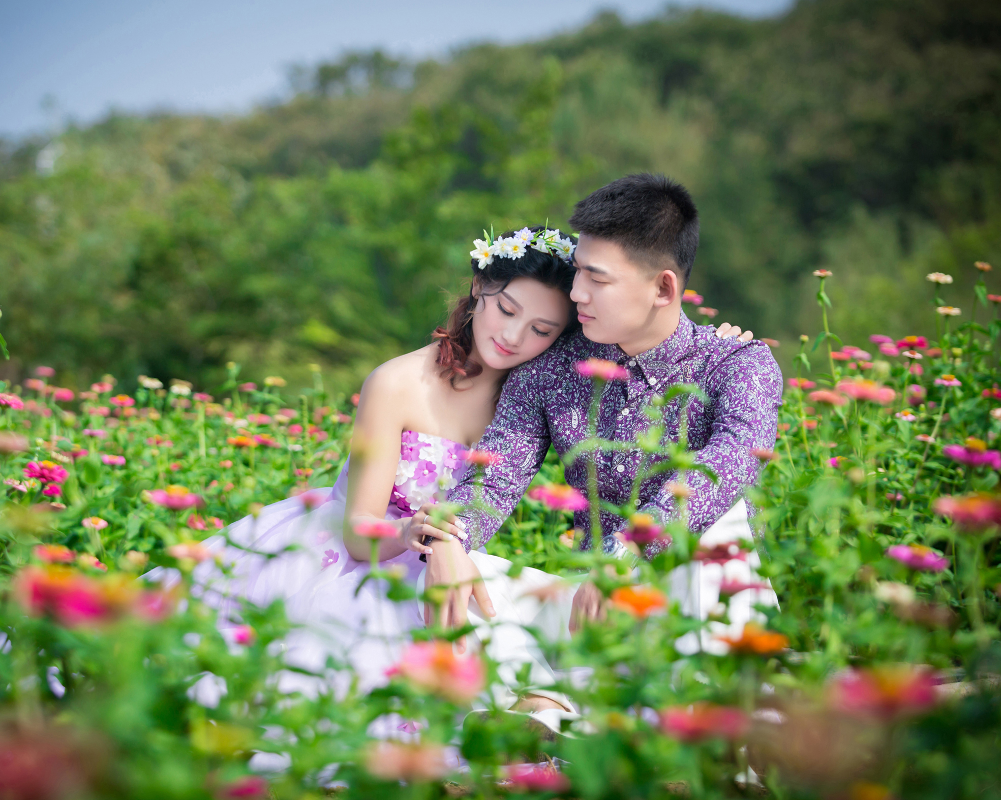 【钟爱一生婚纱摄影】青州外景