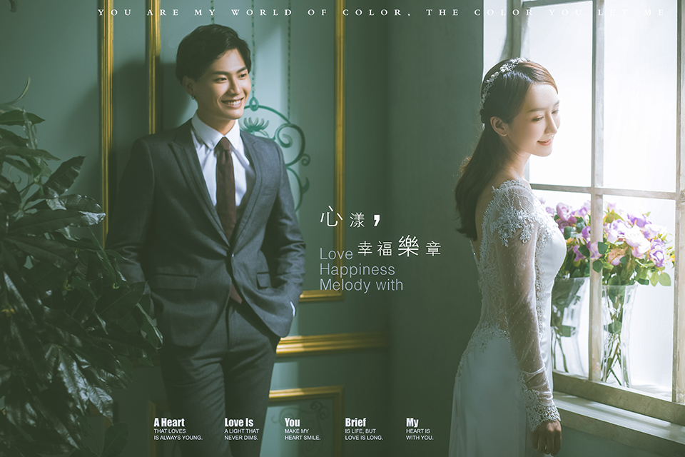 七楼摄影/韩式+欧式+中式实景，底片全修全送