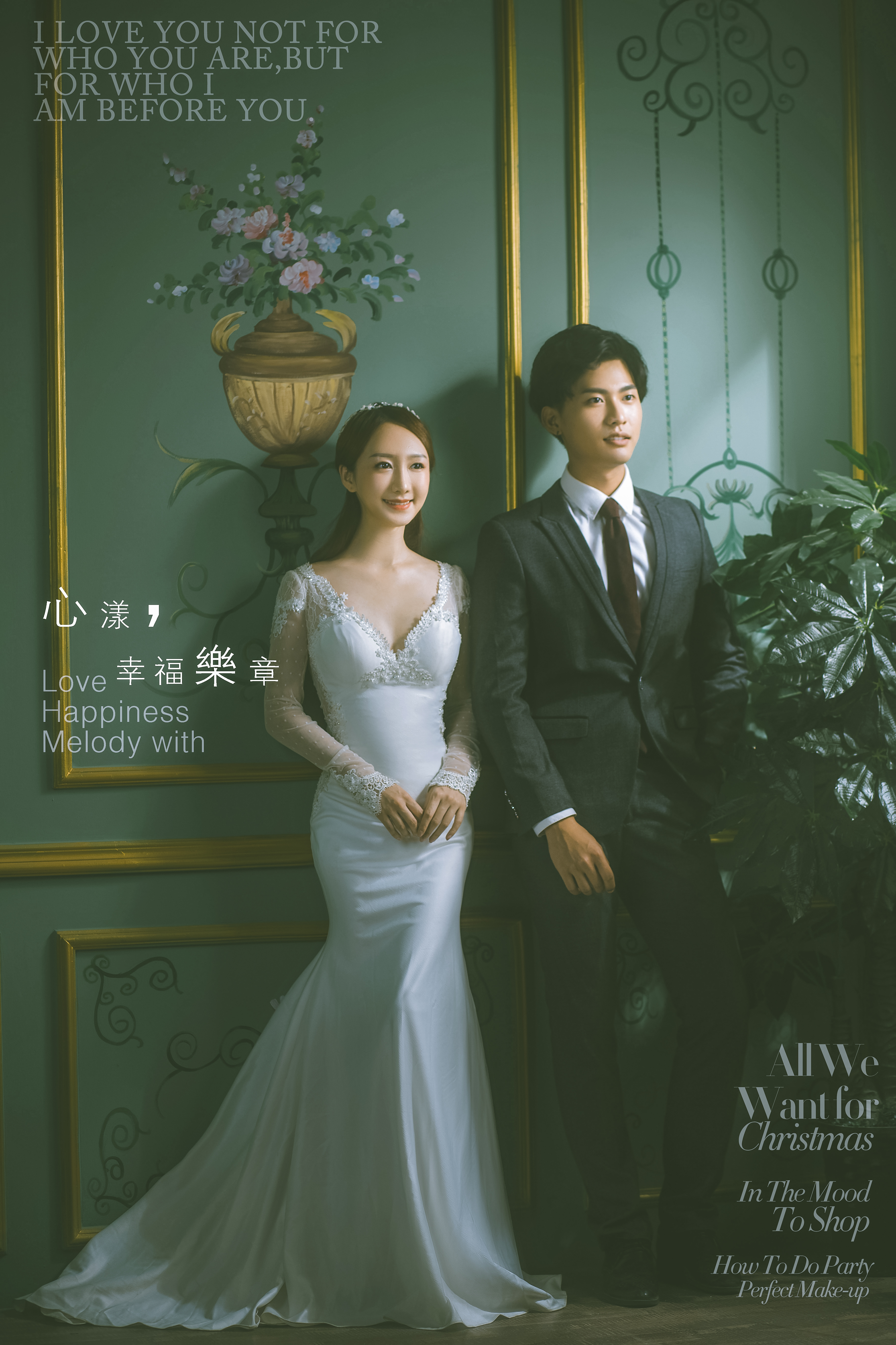 七楼摄影/韩式+欧式+中式实景，底片全修全送