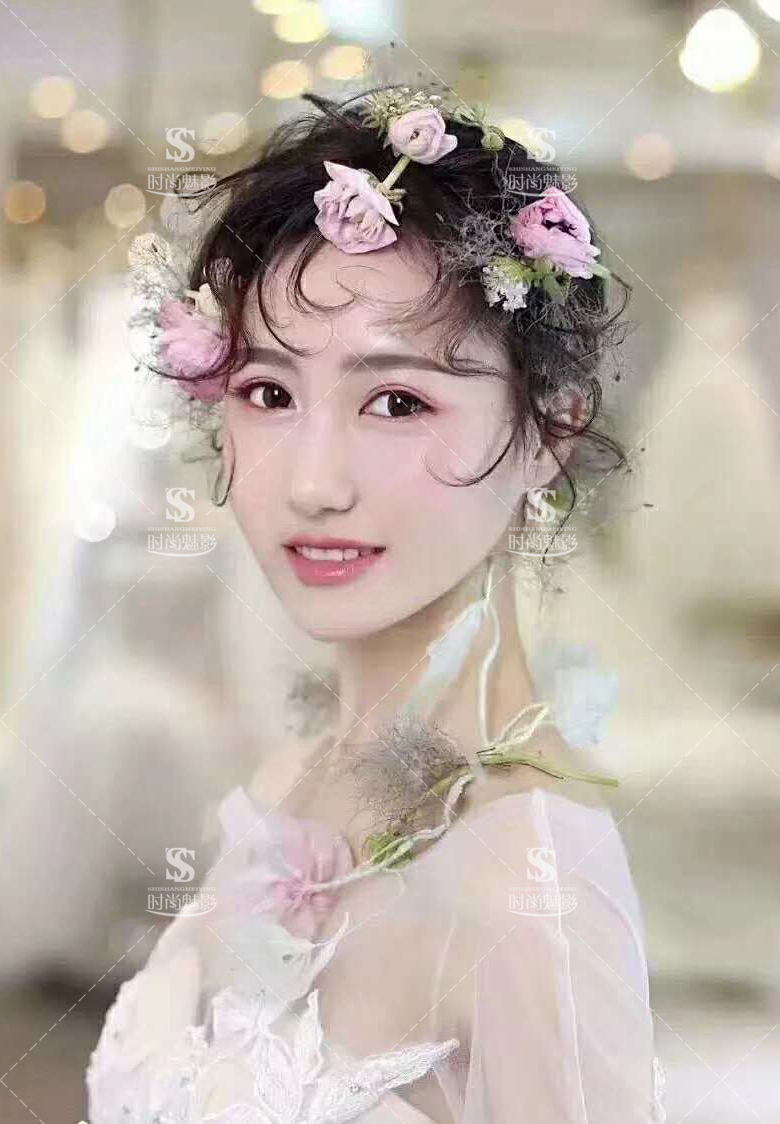 时尚魅影化妆学校十月婚礼季浪漫新娘妆面