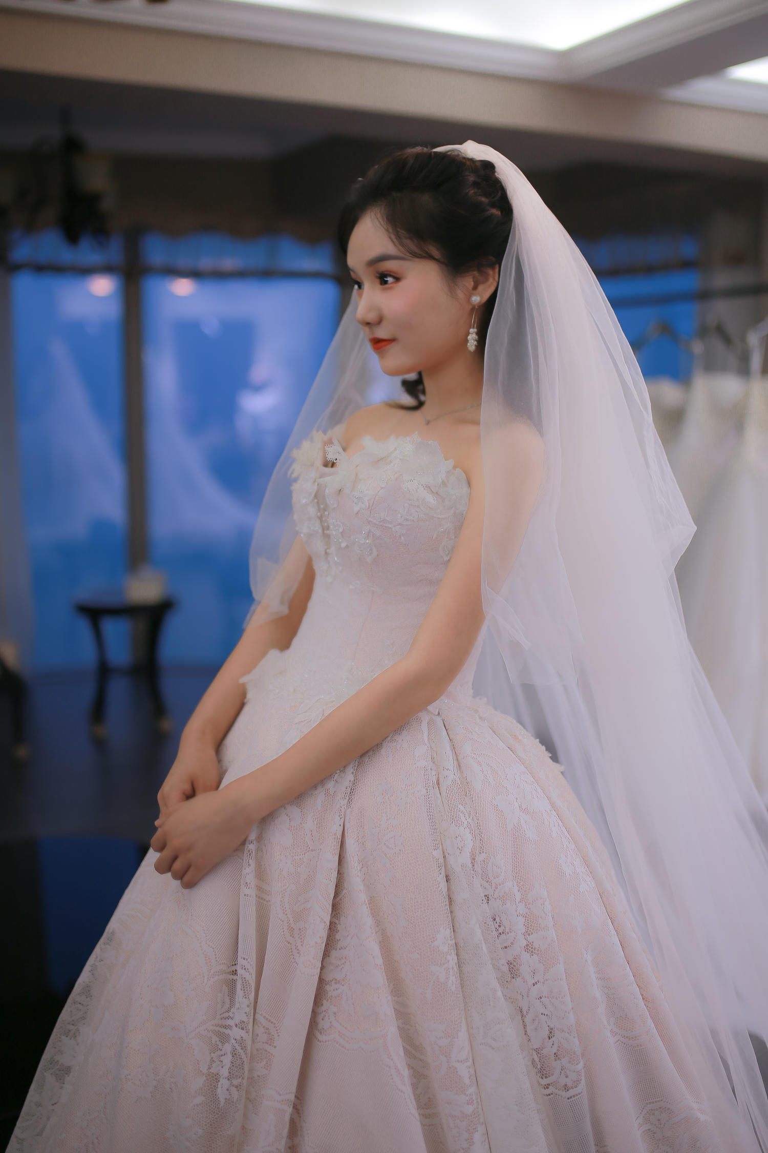 【试纱记】才试了2套婚纱 才发现这款纱闭着眼选都不会错