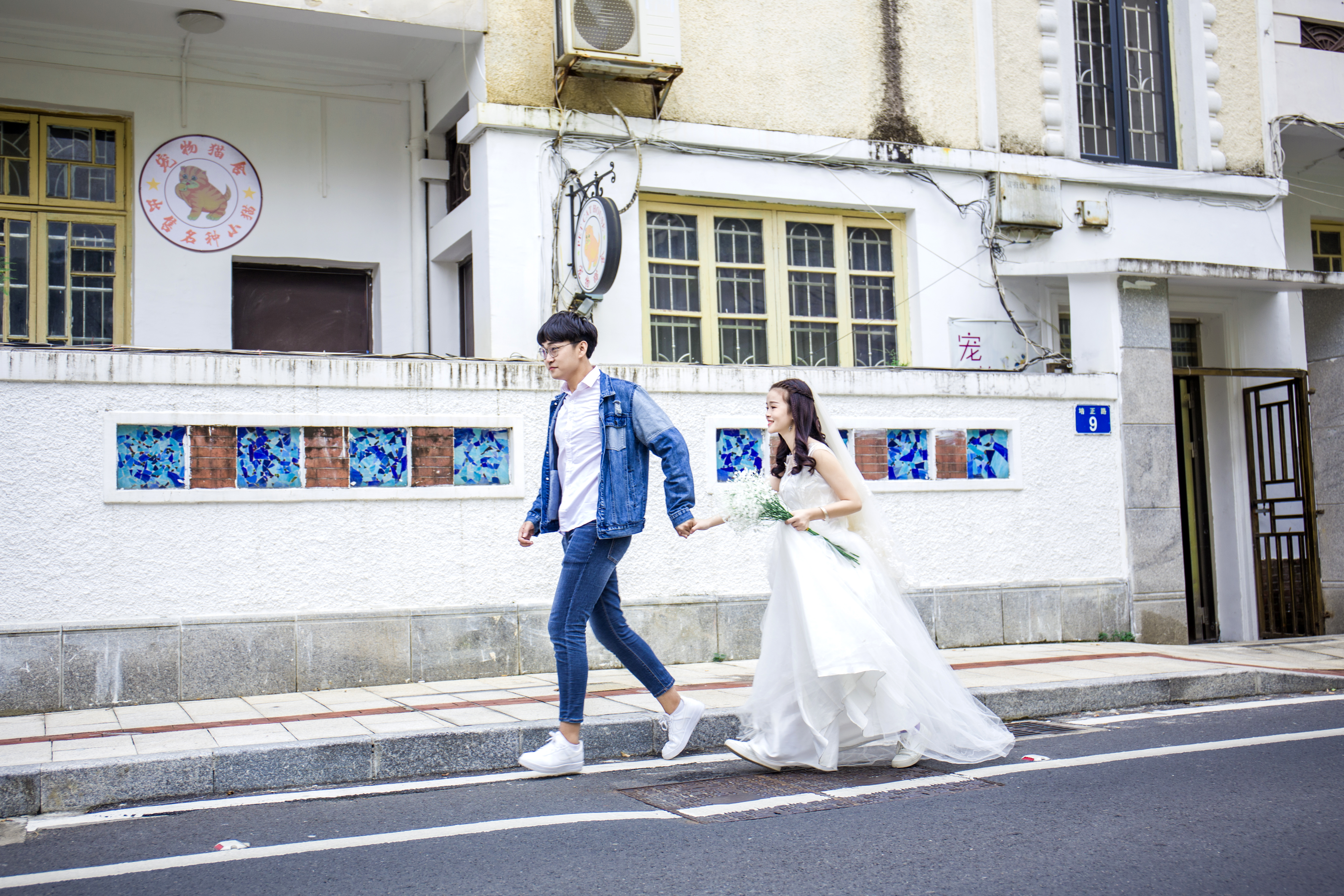 【超值】电影情节韩式小清新外景情侣婚纱套餐