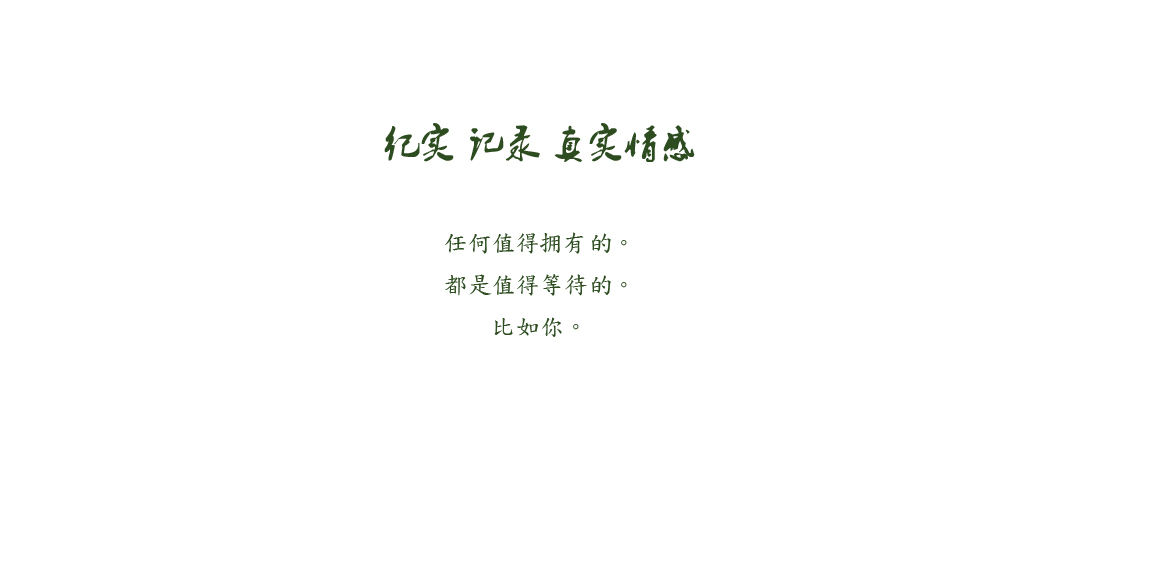 婚禮紀(jì)專享/純拍套系 清新感婚照全城上線