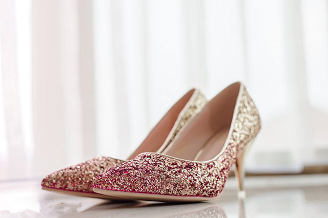婚鞋可以是粉色的吗