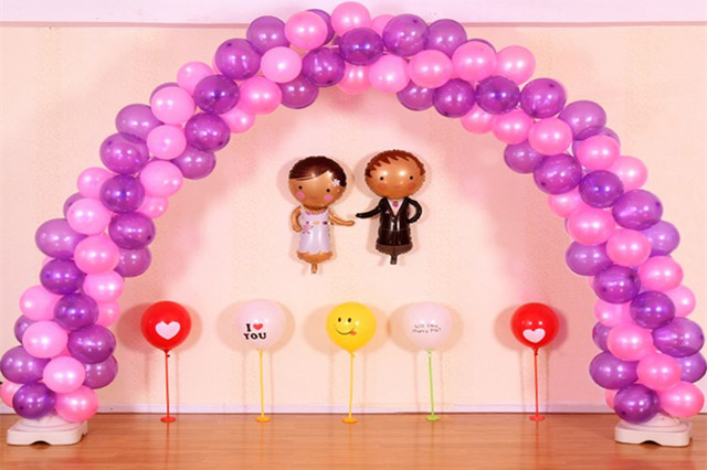 简单气球造型教程 装饰婚房必备