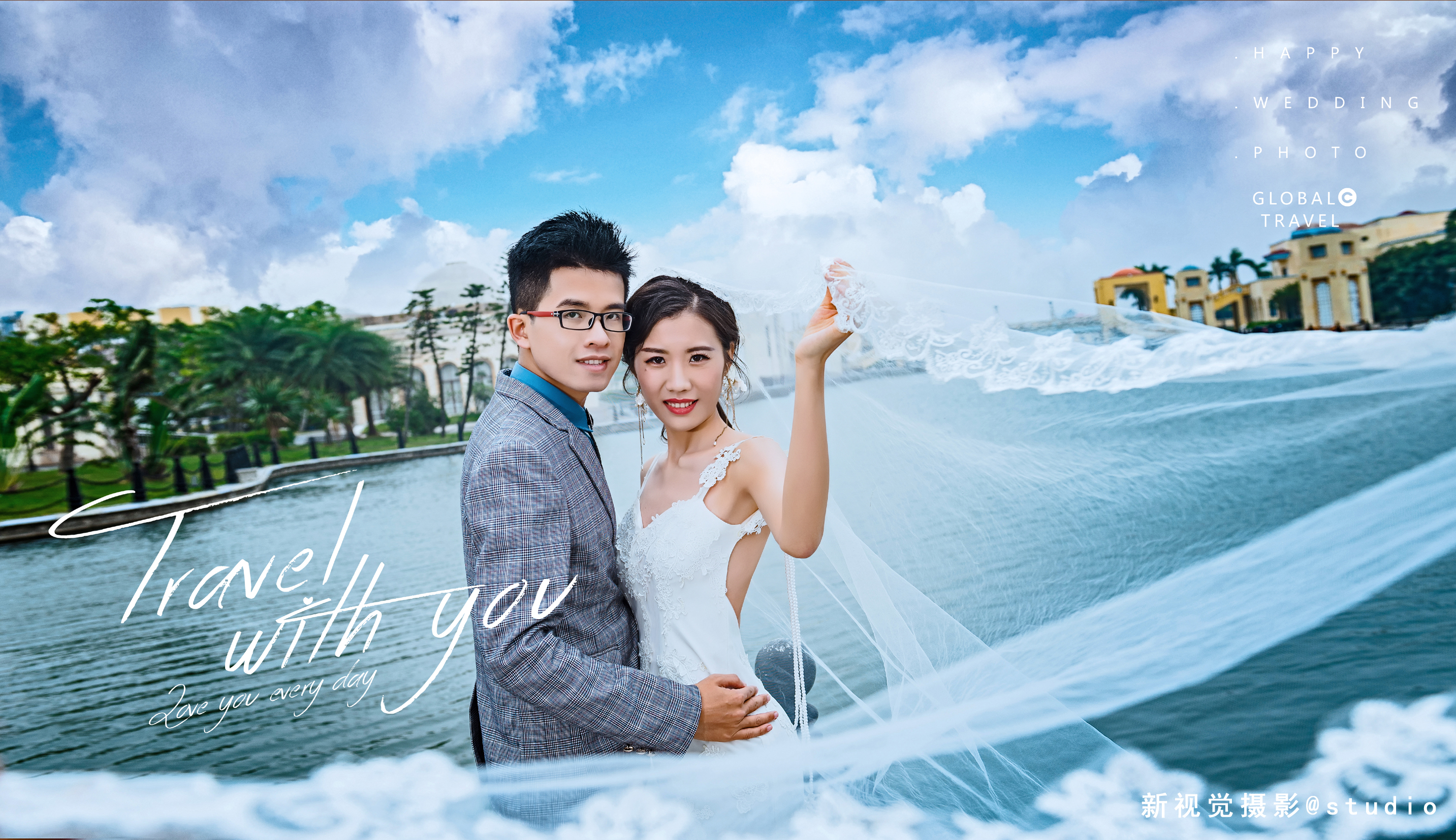 4月优惠高端婚纱摄影拍摄