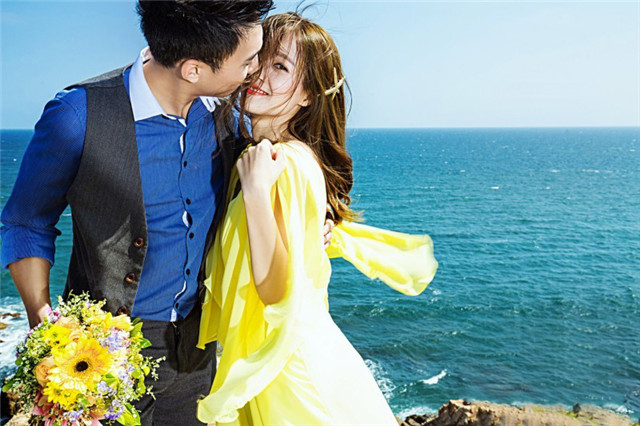 婚纱照5套衣服颜色搭配