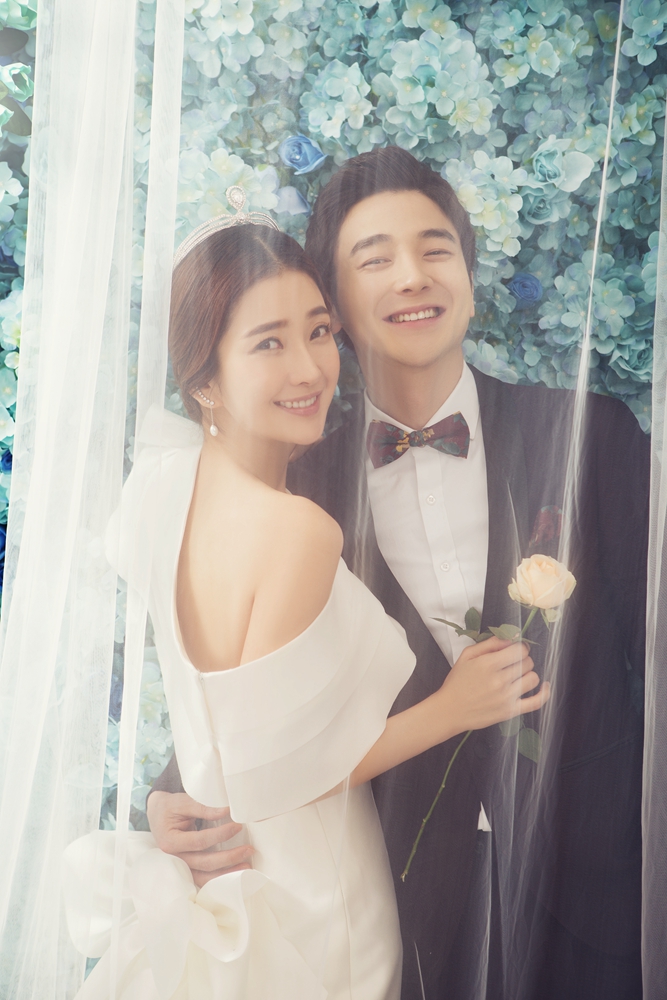 唯美浪漫巴黎恋人婚纱系列