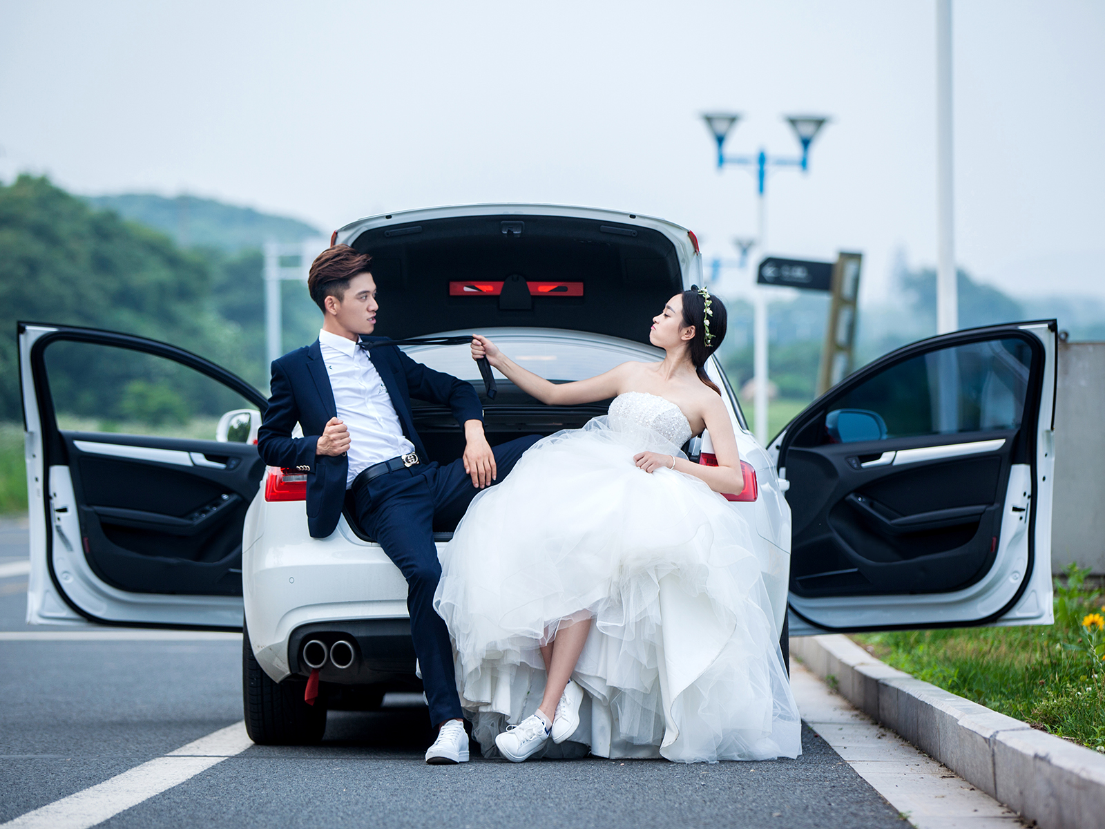 【唯恩攝影】一價全包森系工筆畫致青春攝影婚紗照