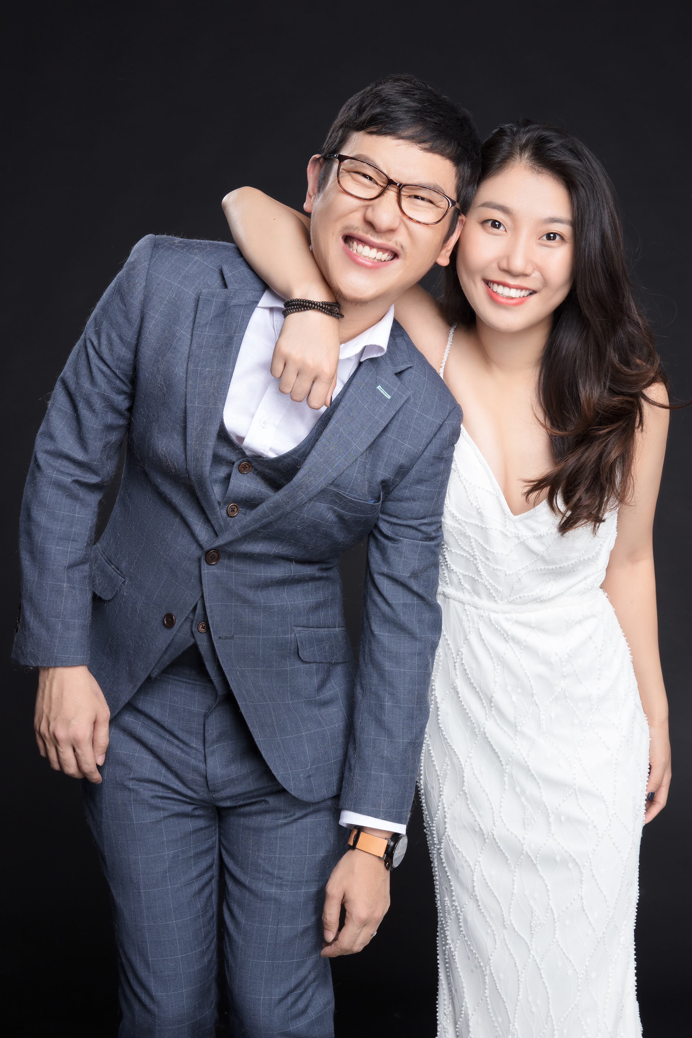 天真蓝 亲密照 茫茫人海 相偎相依