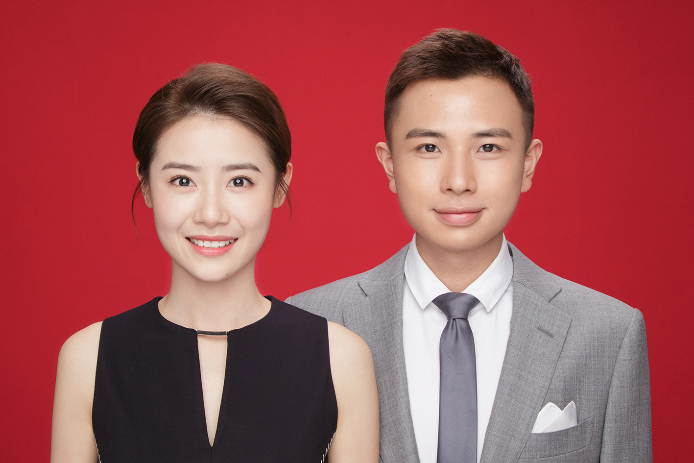 天真藍(lán) 結(jié)婚登記照 民政局可用