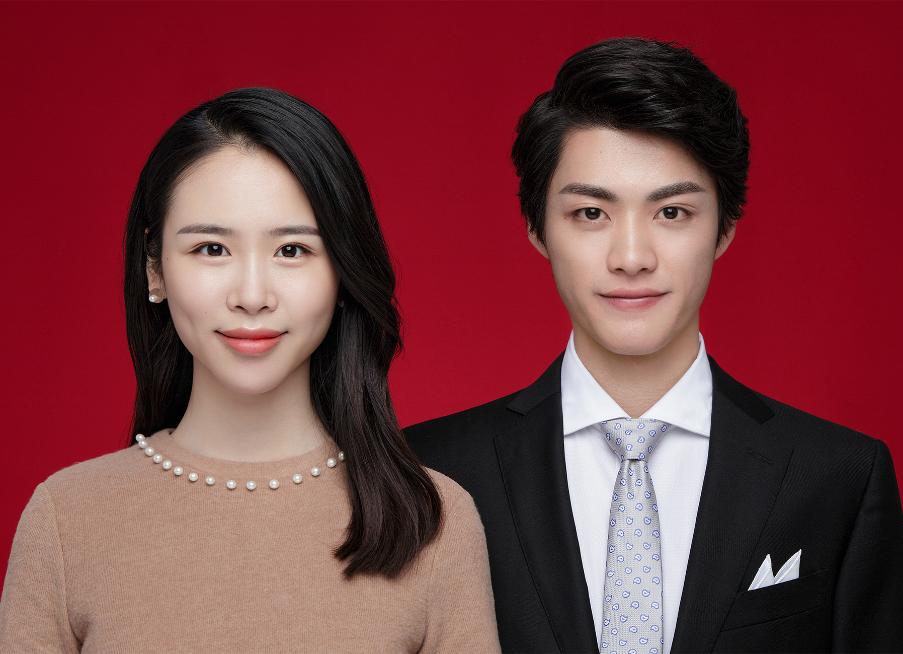 天真藍 結婚登記照 民政局可用