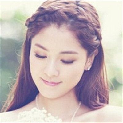 韩式新娘发型简单大方