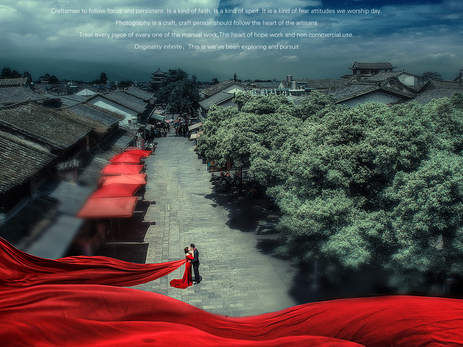 丽江旅游婚纱照三天两夜包机票 底片全送费用全包