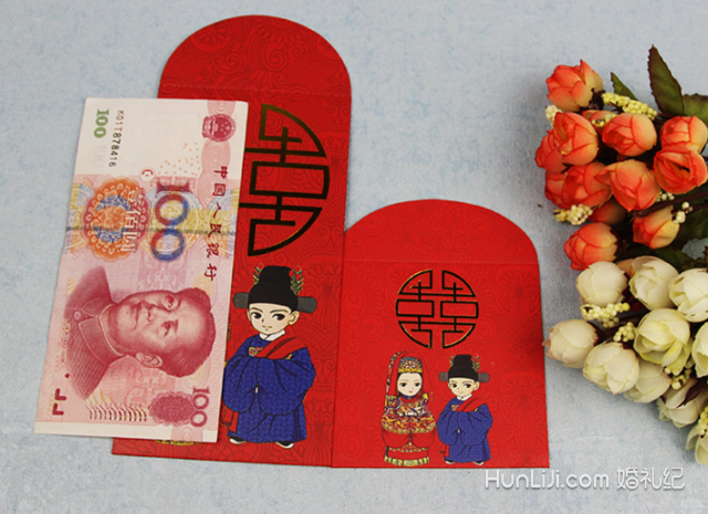 二,婚礼红包祝福语怎么写