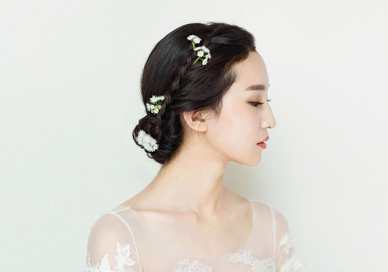 韩式最新新娘发型