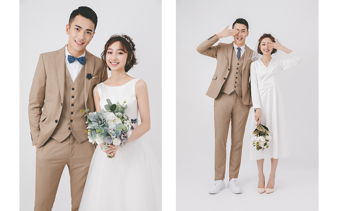 天真藍(lán)輕婚紗照MarryMe 遇見你，確認(rèn)愛。