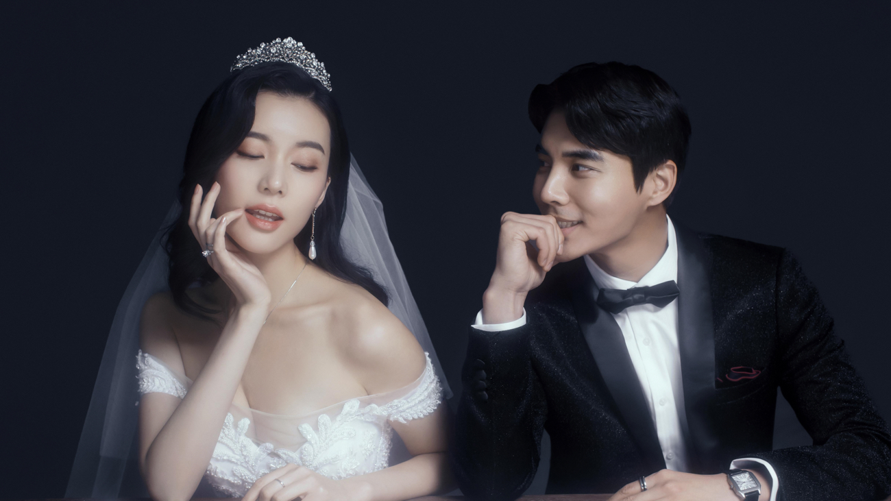 2019高定電影風(fēng)#遇見系列婚紗照#