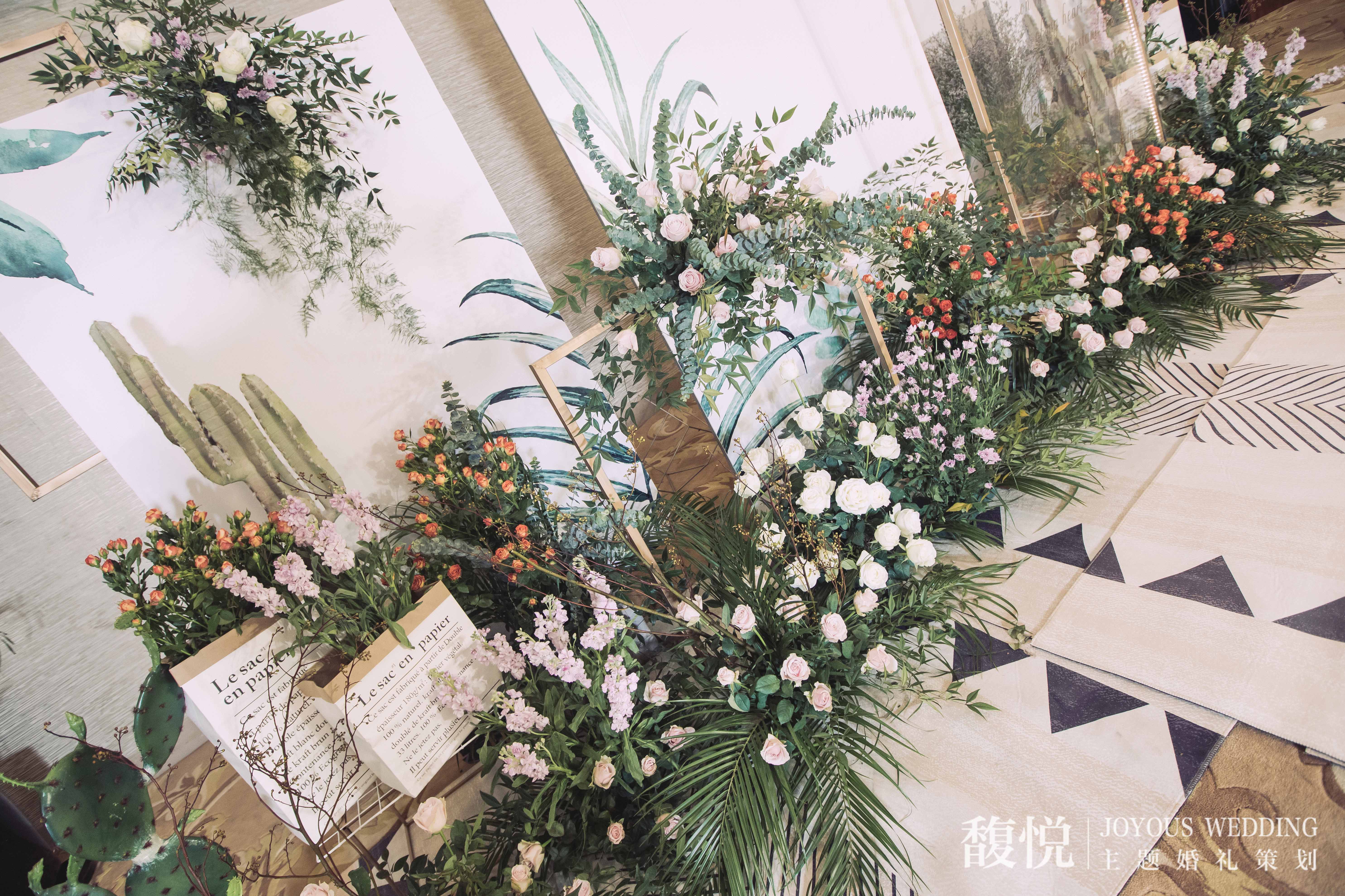 【馥悦主题婚礼策划】—ins风清新花店