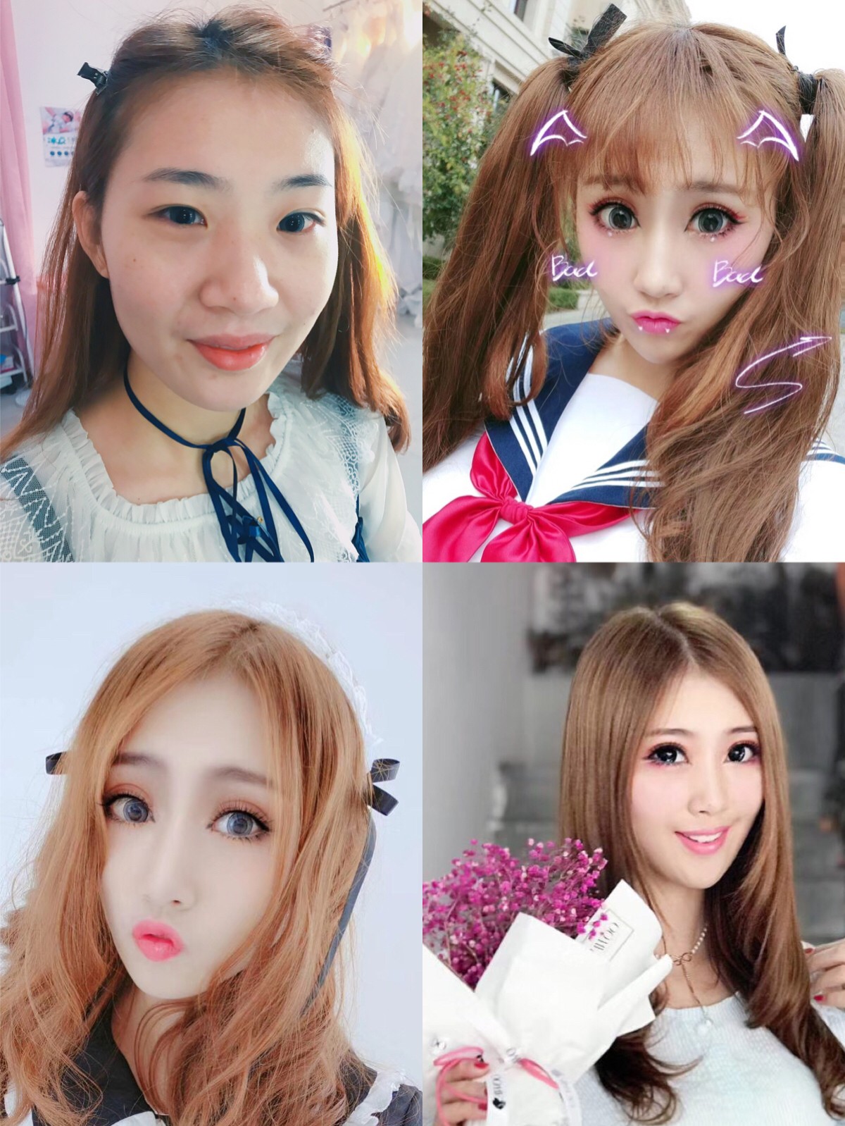 登记妆 日妆 约会妆 团队妆