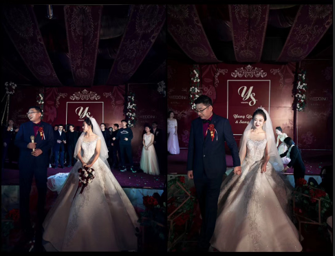   婚礼纪实跟拍照片欣赏