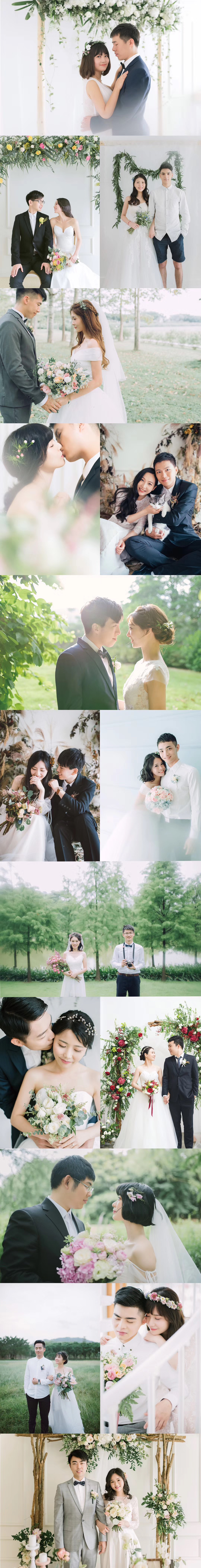 紀(jì)實(shí)清新婚紗攝影 個(gè)性化定制