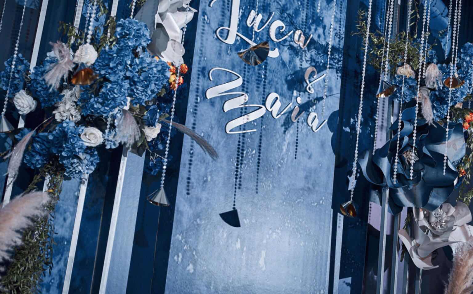 莫兰迪色系——蓝色经典,一生苇你
